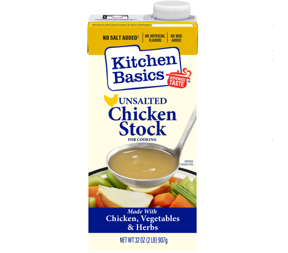 Unsalted Chicken Stock, 32 oz Kitchen Basics